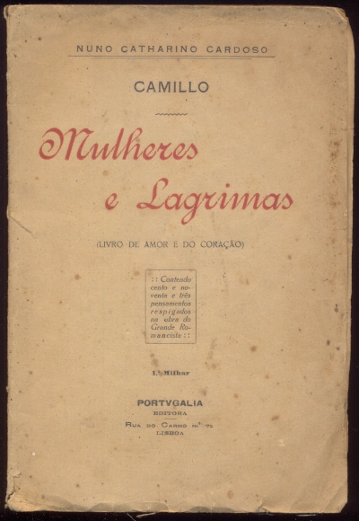 MULHERES E LAGRIMAS (LIVRO DE AMOR E DO CORAO)